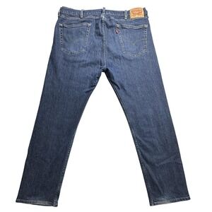 Levis 505 Jeans Mens 40x32 Blue Regular Straight Leg Denim Zip Fly 00505-1989